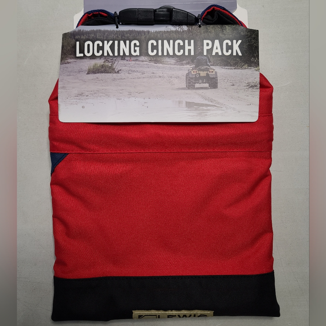 Red Locking Cinch Pack!